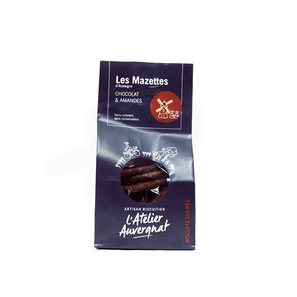 L'atelier auvergnat - les mazettes chocolat amandes