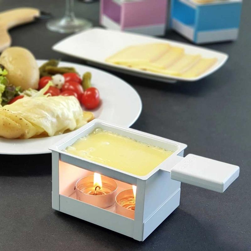 Raclette à la bougie pliable rose - Cookut