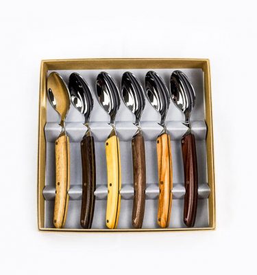 Coffret 6 couteaux de table Laguiole Gastronome façon olivier La Fourmi –  Jean Néron - Du Côté de Chez Fanny