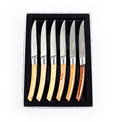 Couteaux de table - Coffret de 6 Couteaux steak à viande LE THIERS