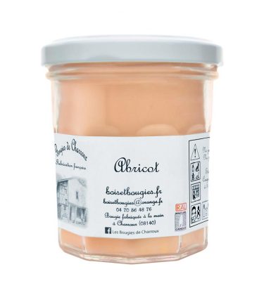 Bougie senteur Abricot - Les Bougies de Charroux