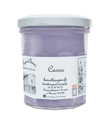 Bougie senteur Cassis - Les Bougies de Charroux