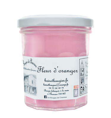 Bougie senteur Fleur d'Oranger - Les Bougies de Charroux