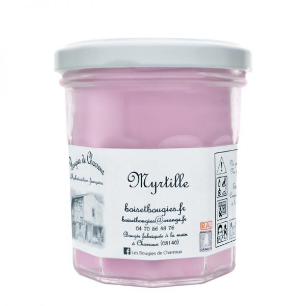 Bougie senteur Myrtille - Les Bougies de Charroux