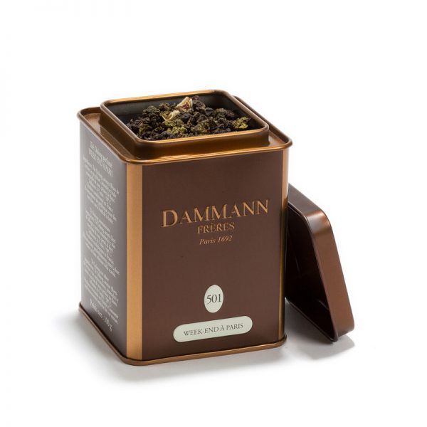 Thé bronze oolong week-end à Paris 100g Dammann