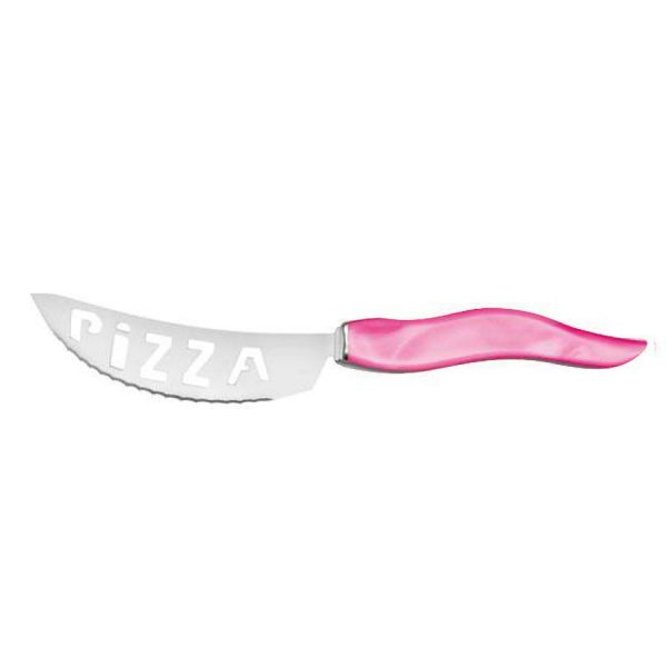Couteau à pizza vague rose La Fourmi – Jean Néron
