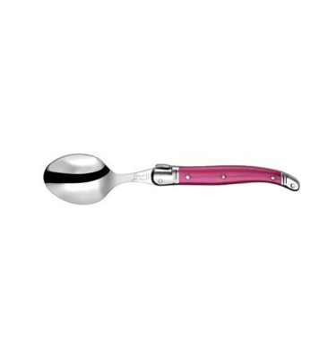 Cuillère à café Laguiole Gastronome manche ABS fuchsia - Néron