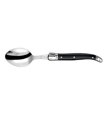 Cuillère de table Laguiole Gastronome manche ABS noir - Néron