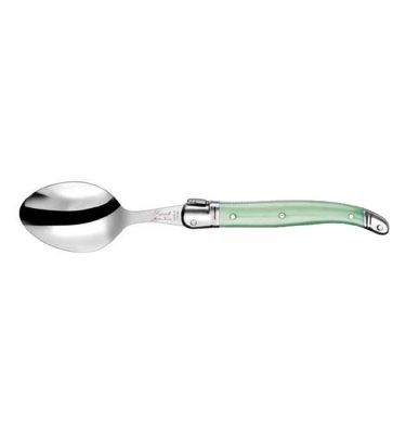 Cuillère de table Laguiole Gastronome manche ABS vert - Néron