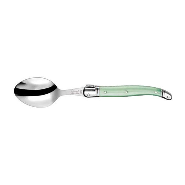 Cuillère de table Laguiole Gastronome manche ABS vert - Néron