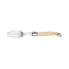 Fourchette à gâteau Laguiole Gastronome manche ABS corne blonde Jean Néron