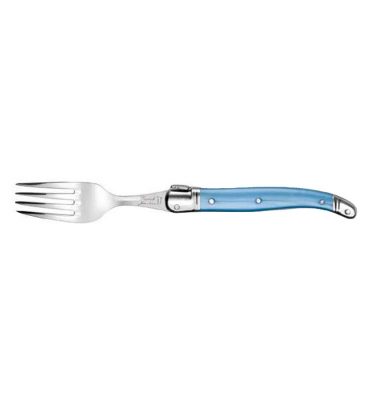 Fourchette Laguiole Gastronome manche ABS bleu - Néron