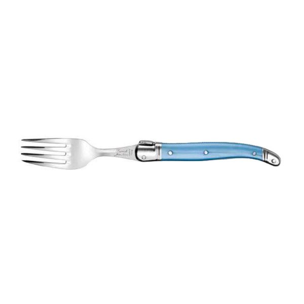 Fourchette Laguiole Gastronome manche ABS bleu - Néron