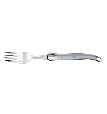 Fourchette Laguiole Gastronome manche ABS gris métal - Néron