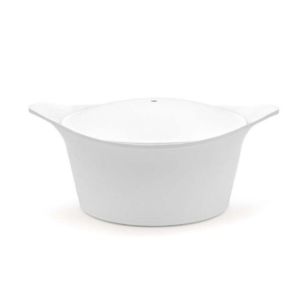 Ma jolie cocotte Blanche 24 cm – Cookut