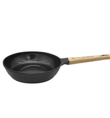 Poêle anti-adhérente 24 cm Noire – Cookut