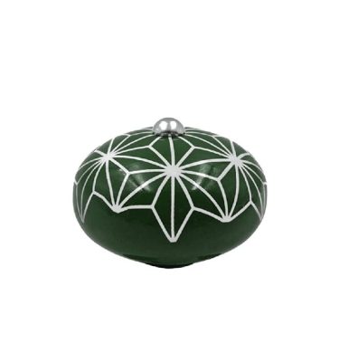 Poignée de cocotte motifs géométriques Vert – Cookut