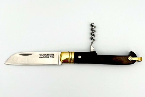 Couteau « Le P’tit 32 de mon grand-père » avec son tire-bouchon – Dumas