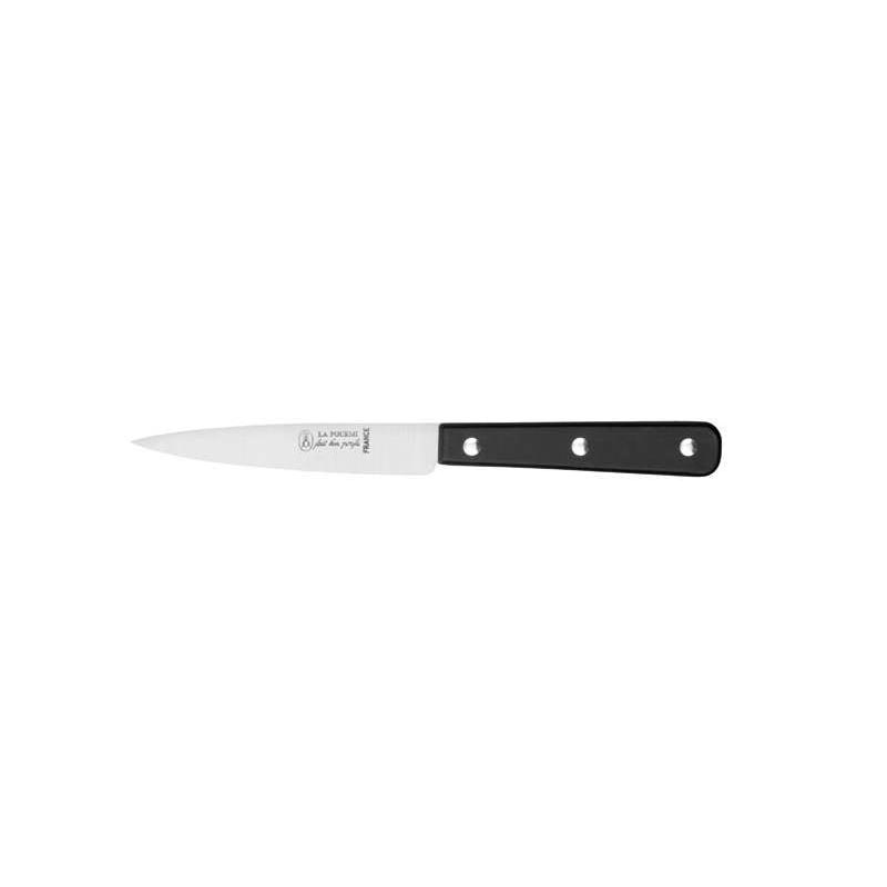 Couteau office de cuisine lame 10 cm manche noir La Fourmi Jean Néron