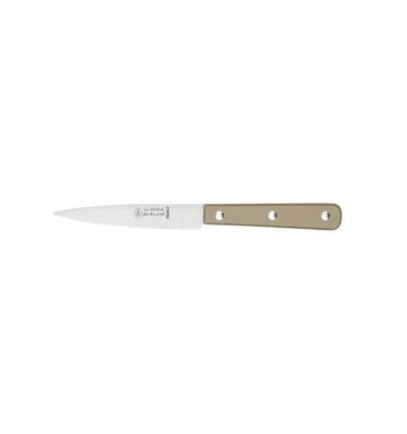 Couteau office de cuisine lame 10 cm manche taupe La Fourmi Jean Néron