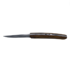 Couteau Pliant lame inoxydable acier 12C27 11cm, manche pistachier guilloché à la main.