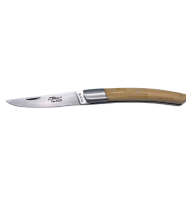 Couteau pliant le thiers en bois de buis, 12 cm