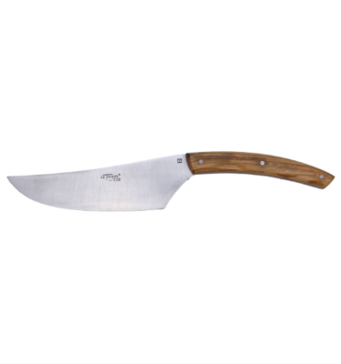 Couteau coupe-tout avec manche en bois d'olivier -BJB