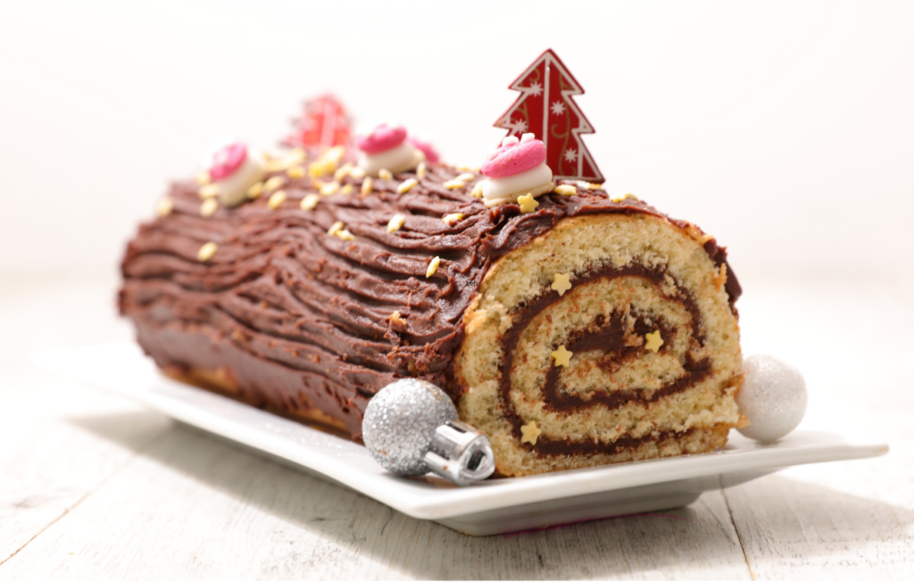 Atelier bûche de Noël par Michel Morand