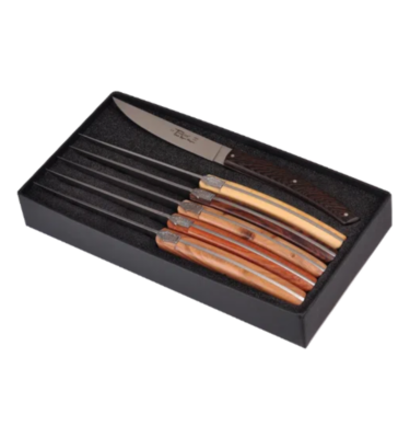 Coffret de 6 couteaux Le Thiers Pirou Brasserie – Goyon-Chazeau