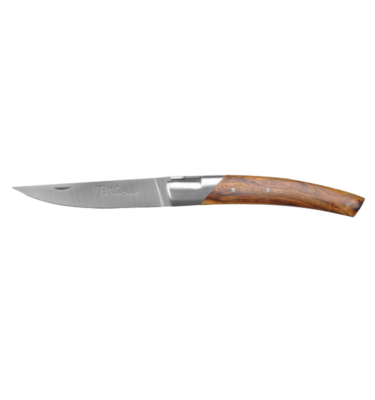 Couteau pliant Le Thiers® Ressort forgé 12 cm manche en Pistachier