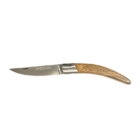 Couteau pliant Le Thiers® Ressort forgé 12 cm manche en Loupe de Frêne