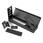 Couteau Pain 20 cm Micarta Noir Signature - 32 Dumas®