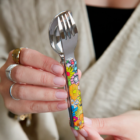 Couverts aimantés mini 12h12 Fleurs 70 - Akinod