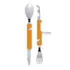 Couverts pliants aimantés 13h25 Aluminium Orange - Akinod