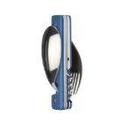 Couverts pliants aimantés 13h25 Aluminium bleu - Akinod