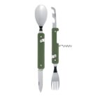 Couverts pliants aimantés 13h25 Aluminium Kaki - Akinod