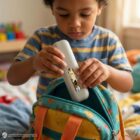 Couverts aimantés mini 12h12 Vil Coyote - Akinod