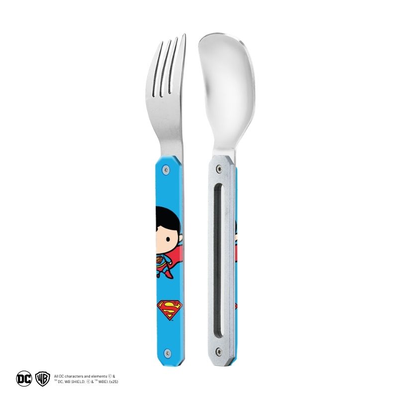 Couverts aimantés mini 12h12 Chibi Superman - Akinod