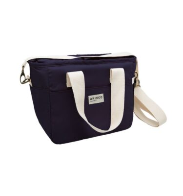 Lunch Bag isotherme 08h17 Bleu Navy - Akinod
