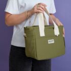 Lunch Bag isotherme 08h17 Olive - Akinod