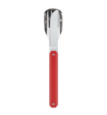 Couverts aimantés 12h34 Aluminium Rouge - Akinod